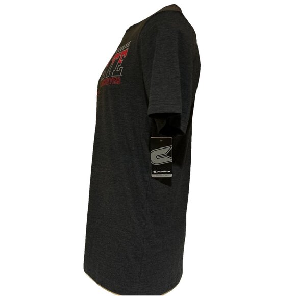 NEW Ohio State Buckeyes OSU Colosseum Gray Crew Neck Tee Fan Shirt Men's L - Picture 5 of 8